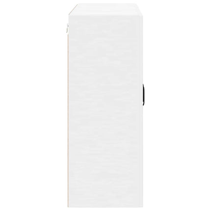 Väggskåp LUCCA Vit 80 x 31 x 80 cm Konstruerat trä