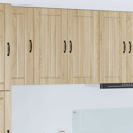 Väggskåp LUCCA Sonoma-ek 80 x 31 x 80 cm Konstruerat trä