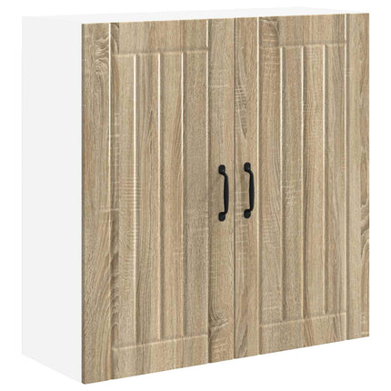 Väggskåp LUCCA Sonoma-ek 80 x 31 x 80 cm Konstruerat trä