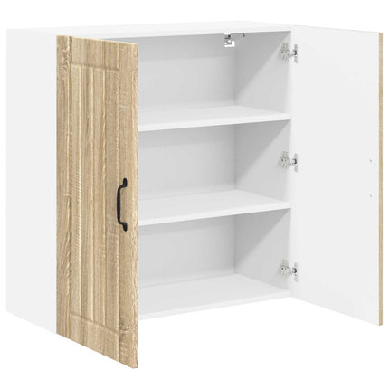 Väggskåp LUCCA Sonoma-ek 80 x 31 x 80 cm Konstruerat trä