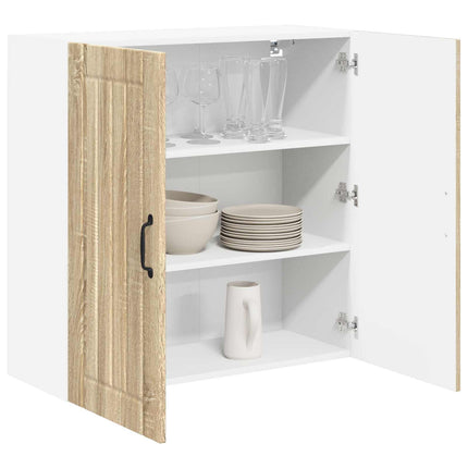 Väggskåp LUCCA Sonoma-ek 80 x 31 x 80 cm Konstruerat trä