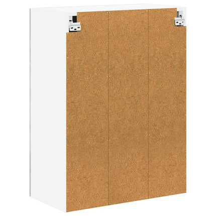 Väggglasförråd LUCCA Betonggrå 60 x 31 x 80 cm Konstruerat trä