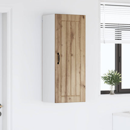 Väggskåp LUCCA Artisan-ek 40 x 31 x 100 cm Konstruerat trä