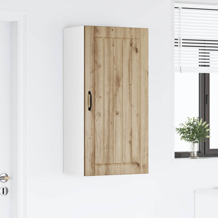 Väggskåp LUCCA Artisan-ek 50 x 31 x 100 cm Konstruerat trä