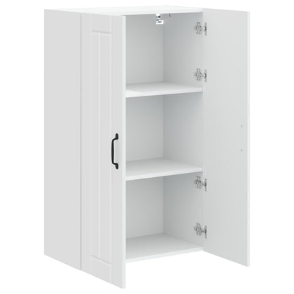 Väggskåp LUCCA Vit högglans 60 x 31 x 100 cm Konstruerat trä
