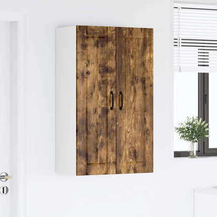 Väggskåp LUCCA Rökt ek 60 x 31 x 100 cm Konstruerat trä
