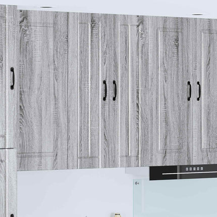 Väggskåp LUCCA Grå sonoma-ek 60 x 31 x 100 cm Konstruerat trä