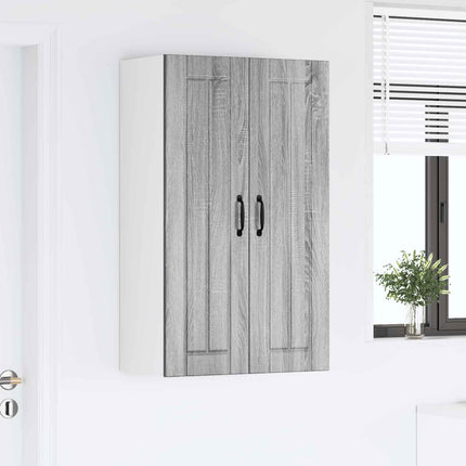 Väggskåp LUCCA Grå sonoma-ek 60 x 31 x 100 cm Konstruerat trä