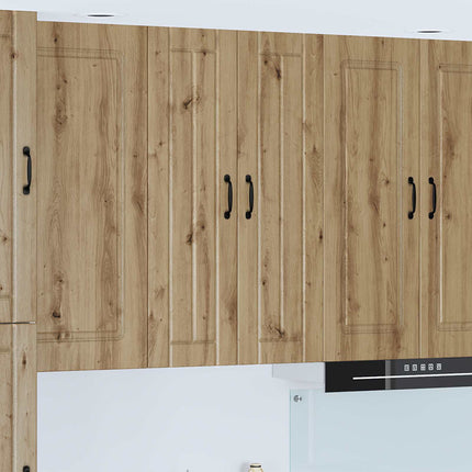 Väggskåp LUCCA Artisan-ek 60 x 31 x 100 cm Konstruerat trä