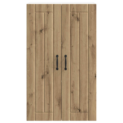 Väggskåp LUCCA Artisan-ek 60 x 31 x 100 cm Konstruerat trä