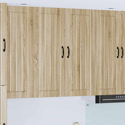Väggskåp LUCCA Sonoma-ek 80 x 31 x 100 cm Konstruerat trä