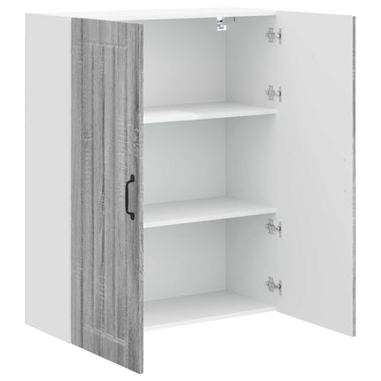 Väggskåp LUCCA Grå sonoma-ek 80 x 31 x 100 cm Konstruerat trä