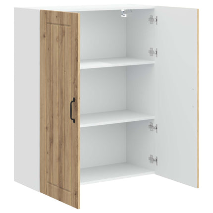 Väggskåp LUCCA Artisan-ek 80 x 31 x 100 cm Konstruerat trä