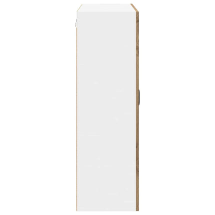 Väggskåp LUCCA Artisan-ek 80 x 31 x 100 cm Konstruerat trä