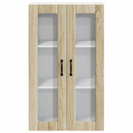Väggglasförråd LUCCA Sonoma-ek 60 x 31 x 100 cm Konstruerat trä