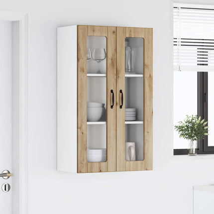 Väggglasförråd LUCCA Artisan-ek 60 x 31 x 100 cm