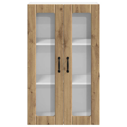 Väggglasförråd LUCCA Artisan-ek 60 x 31 x 100 cm