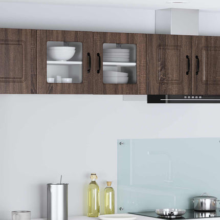 Diskmaskin panel PORTO Brun Ek 40 x 31 x 40 cm Konstruerat trä