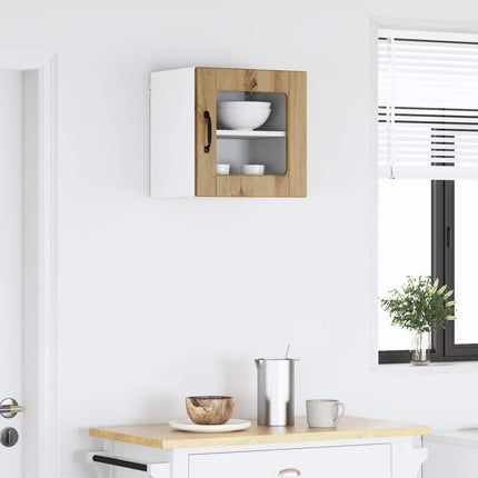 Väggglasförråd PORTO Artisan Ek 40 x 31 x 40 cm Konstruerat trä