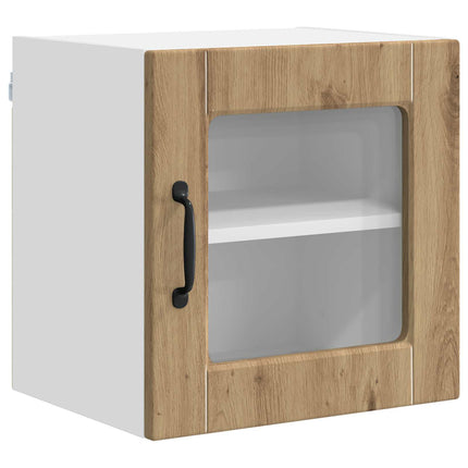 Väggglasförråd PORTO 2 pcs Artisan Ek 40 x 31 x 40 cm