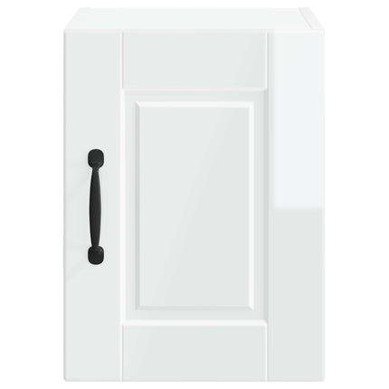 Väggskåp PORTO 2 pcs Högblanka vita 30 x 31 x 40 cm