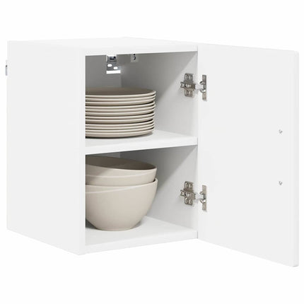 Väggskåp PORTO 2 pcs Högblanka vita 30 x 31 x 40 cm