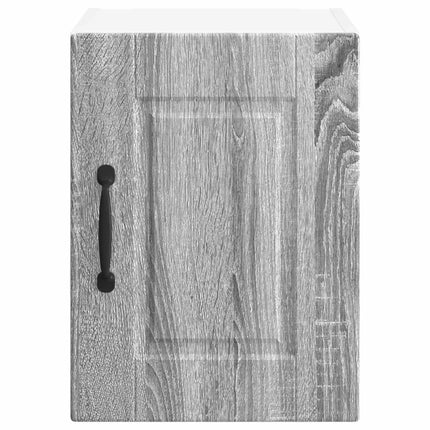 Väggskåp PORTO 2 pcs Grå Sonoma 30 x 31 x 40 cm Konstruerat trä