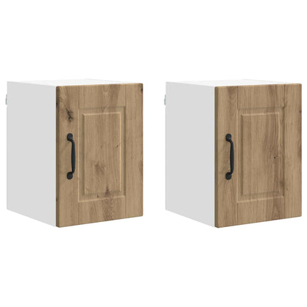 Väggskåp PORTO 2 pcs Artisan Ek 30 x 31 x 40 cm Konstruerat trä