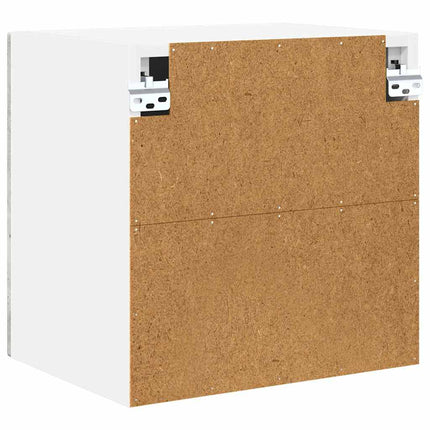Väggskåp PORTO 2 pcs Betonggrå 40 x 31 x 40 cm Konstruerat trä