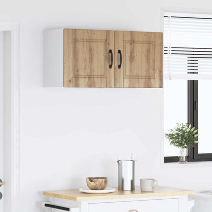Väggskåp PORTO 2 pcs Artisan Ek 40 x 31 x 40 cm Konstruerat trä