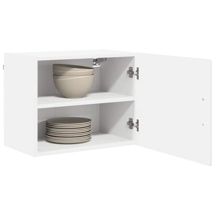 Väggskåp PORTO Högblanka vita 50 x 31 x 40 cm Konstruerat trä