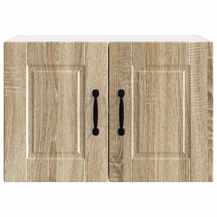 Väggskåp PORTO 2 pcs Sonoma-ek 60 x 31 x 40 cm Konstruerat trä