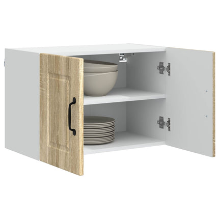 Väggskåp PORTO 2 pcs Sonoma-ek 60 x 31 x 40 cm Konstruerat trä