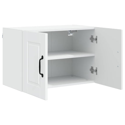 Väggskåp PORTO Högblanka vita 60 x 31 x 40 cm Konstruerat trä
