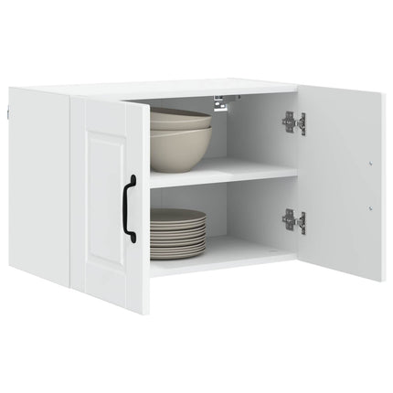 Väggskåp PORTO 2 pcs Högblanka vita 60 x 31 x 40 cm