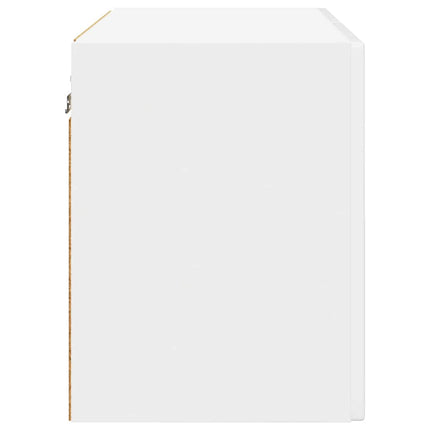 Väggskåp PORTO 2 pcs Högblanka vita 60 x 31 x 40 cm