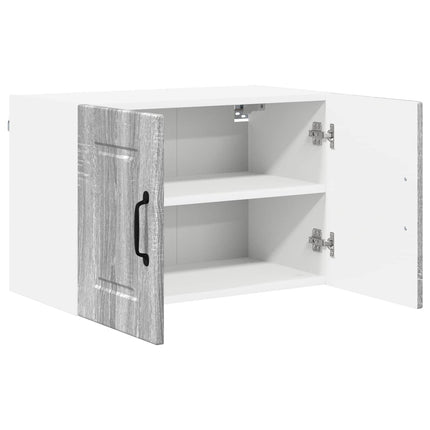 Väggskåp PORTO 2 pcs Grå Sonoma 60 x 31 x 40 cm Konstruerat trä