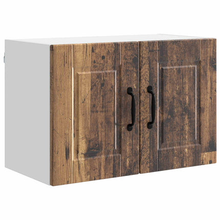 Väggskåp PORTO Gammalt trä 60 x 31 x 40 cm Konstruerat trä