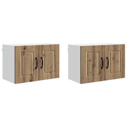 Väggskåp PORTO 2 pcs Artisan Ek 60 x 31 x 40 cm Konstruerat trä