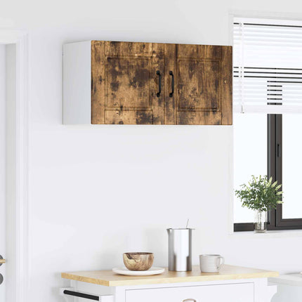 Väggskåp PORTO Rökt ek 80 x 31 x 40 cm Konstruerat trä