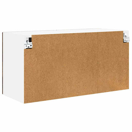 Väggskåp PORTO Rökt ek 80 x 31 x 40 cm Konstruerat trä
