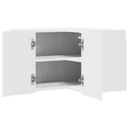 Vägghörnskåp PORTO Vit 57 x 57 x 40 cm Konstruerat trä