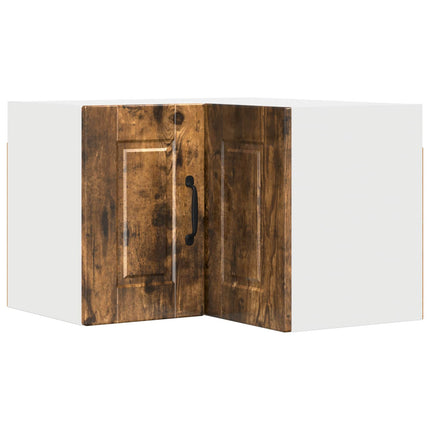 Vägghörnskåp PORTO Rökt ek 57 x 57 x 40 cm Konstruerat trä