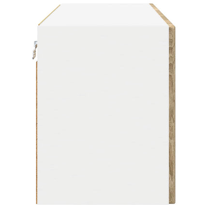 Väggglasförråd PORTO Sonoma-ek 60 x 31 x 40 cm Konstruerat trä
