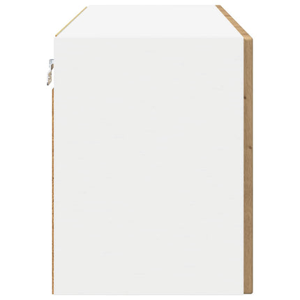 Väggglasförråd PORTO Artisan Ek 60 x 31 x 40 cm Konstruerat trä