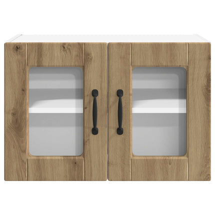 Väggglasförråd PORTO 2 pcs Artisan Ek 60 x 31 x 40 cm