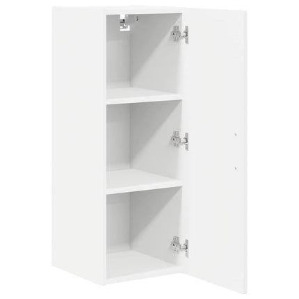 Väggskåp PORTO 2 pcs Vit 30 x 31 x 80 cm Konstruerat trä