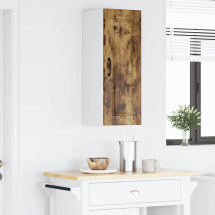 Väggskåp PORTO Rökt ek 30 x 31 x 80 cm Konstruerat trä