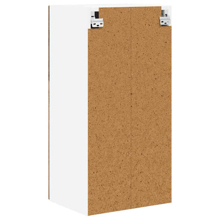 Väggskåp PORTO Gammalt trä 40 x 31 x 80 cm Konstruerat trä
