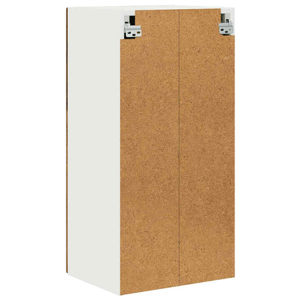 Väggskåp PORTO Gammalt trä 40 x 31 x 80 cm Konstruerat trä